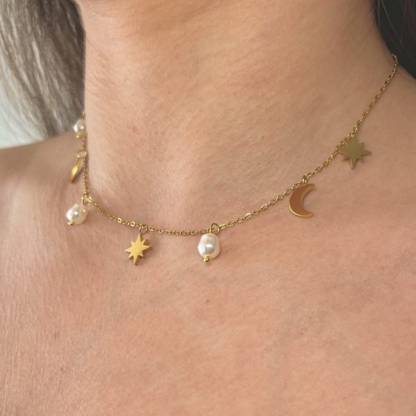 Collar Tuya Dorado Acero Inoxidable