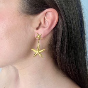 Pendientes Mar Adentro Acero Inoxidable