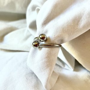 Anillo Autoterapia acero inoxidable