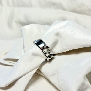 Anillo 4K acero inoxidable